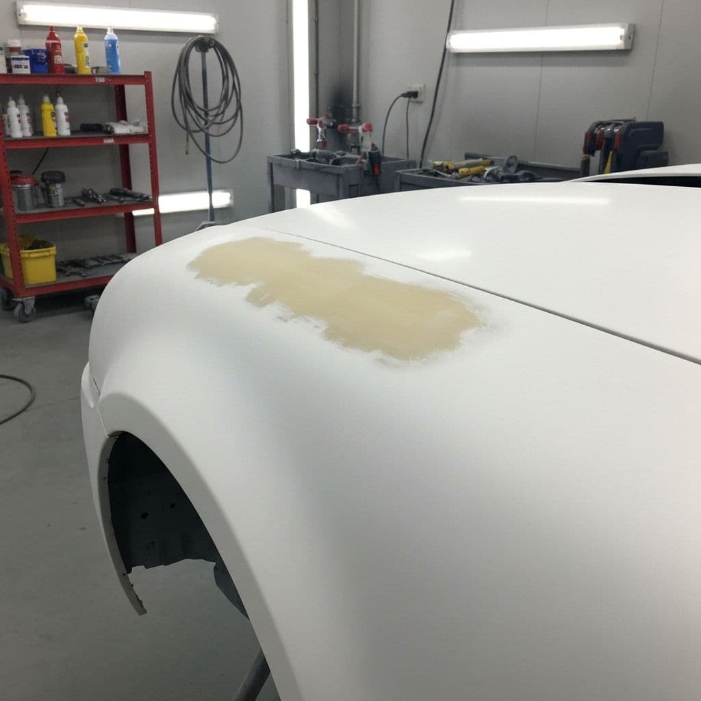 Restauração Pós-Pulverização de Tinta - Correção profissional