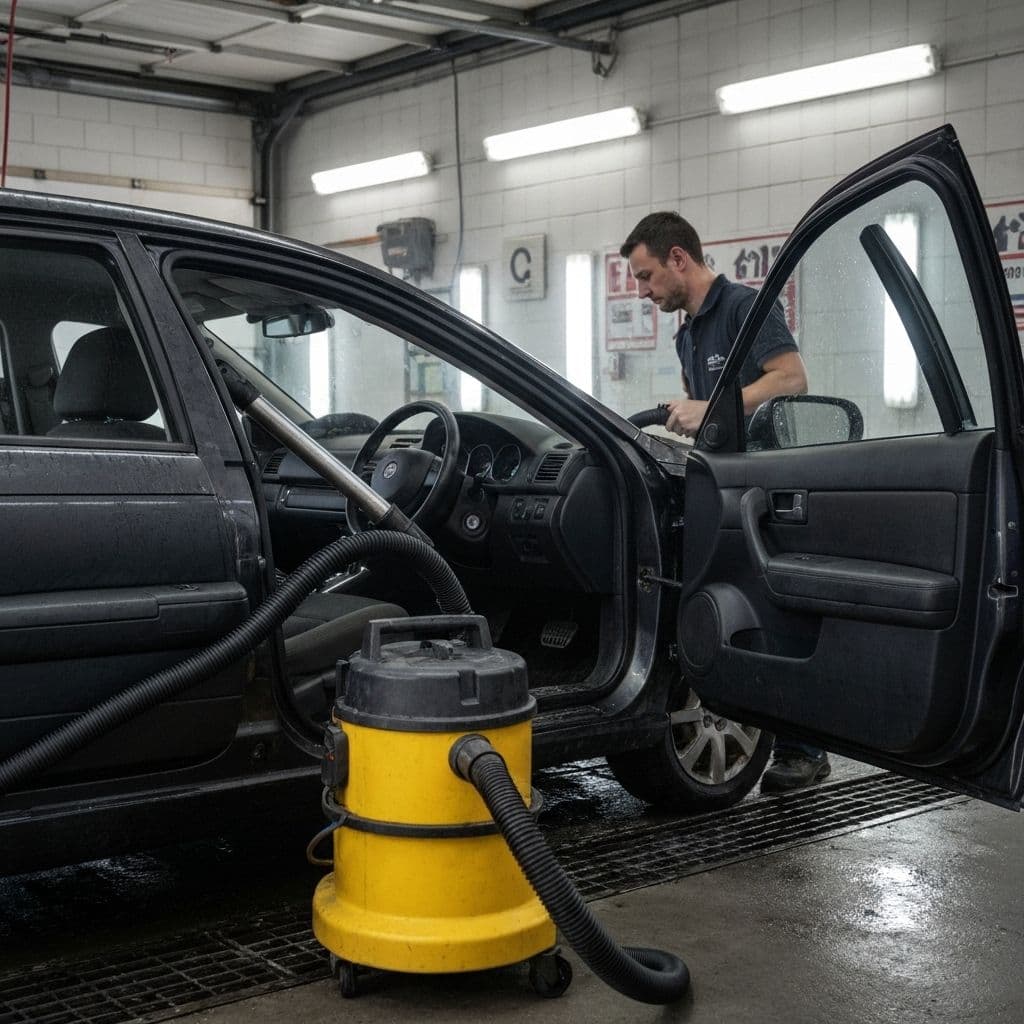 Lavagem Convencional + Aspiração - Limpeza básica completa